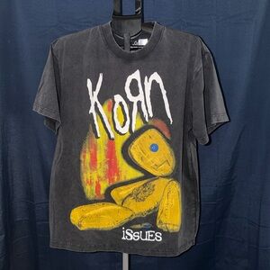 🔥 Korn “Issues” Graphic Band Tee — NWOT